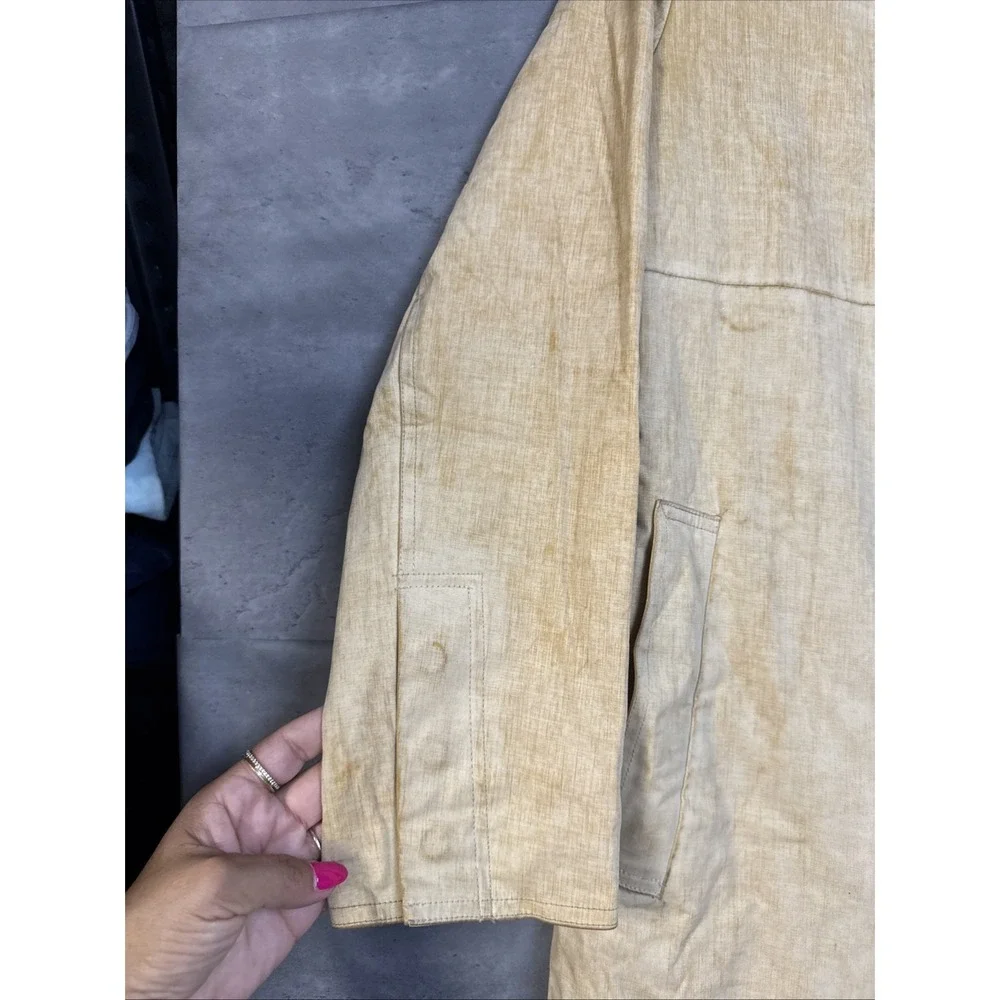 vintage Coach tan Desert Color Trench/walking Coat Med